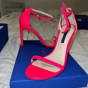 Stuart Weitzman Pink Nudist Song Size 7 WITH BOX!